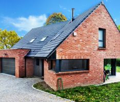 Maison traditionnelle dans le Nord et le Pas-de-Calais