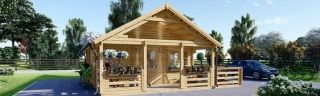 Chalet en bois en kit