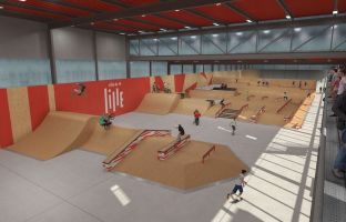 skatepark lille Halle de Glisse