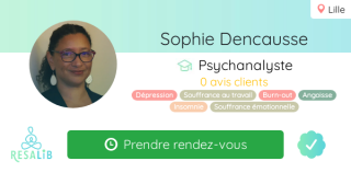 psychanalyste lille Sophie Dencausse