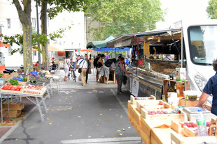 marche de produits frais montpellier Marché Albert Iᵉʳ