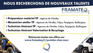 fournisseur d engins de chantier montpellier Framateq - Vente & Maintenance de Matériel et engins TP, Industrie, Valorisation et Recyclage