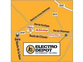 boutiques 20th television nantes ELECTRO DEPOT NANTES BASSE GOULAINE