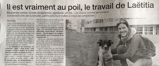 CaniGuide est dans Ouest-France !