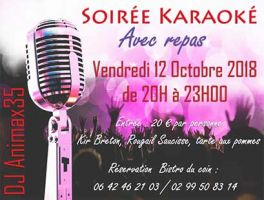 Soirée Karaoké Vendredi 12 Octobre 2018 au Bistro du coin à Rennes