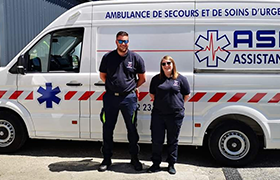 service ambulancier rennes ASA Assistance