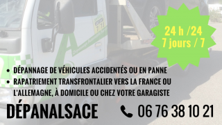 service de remorquage strasbourg Dépanalsace