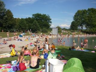 lac ouvert a la baignade strasbourg Plan d'eau Neubiltz de Reichstett