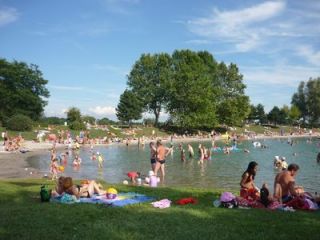 lac ouvert a la baignade strasbourg Plan d'eau Neubiltz de Reichstett