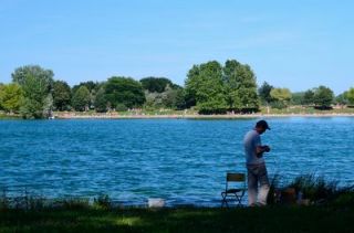 lac ouvert a la baignade strasbourg Plan d'eau Neubiltz de Reichstett