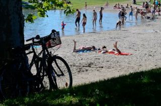 lac ouvert a la baignade strasbourg Plan d'eau Neubiltz de Reichstett